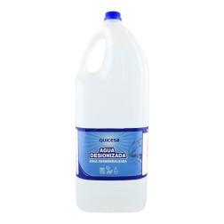 Agua desionizada Quicesa garrafa 5 litros