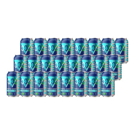 Cerveza tostada sin alcohol sin azúcar Ambar Triple Zero Probiótica 33 cl pack 24 latas