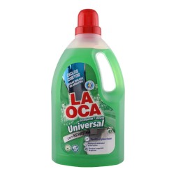 Detergente líquido La Oca Universal con Keratina 40 lavados botella 2 litros