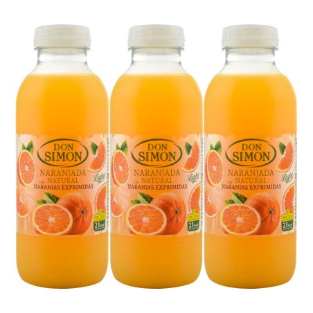 Naranjada natural Light Don Simón 330 ml pack 3 botellas