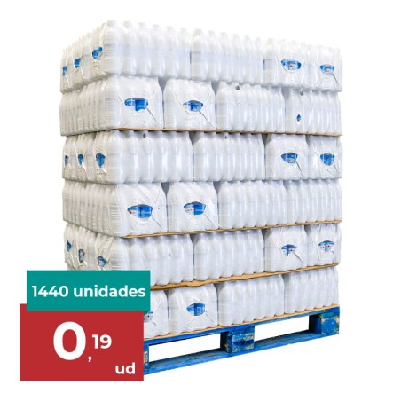 Agua mineral Sedovin 500 ml palet 60 packs de 24 botellas