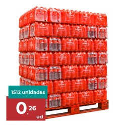 Agua mineral natural Solares 500 ml palet 126 packs de 12 botellas