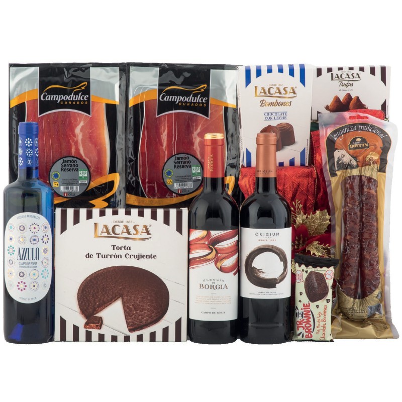 Lote de Navidad de productos Aragoneses 960 Lote de Navidad de productos Aragoneses 960
