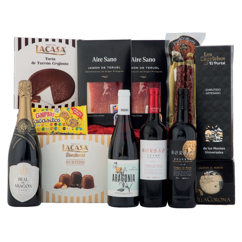 lote de Navidad de productos Aragoneses 962 lote de Navidad de productos Aragoneses 962
