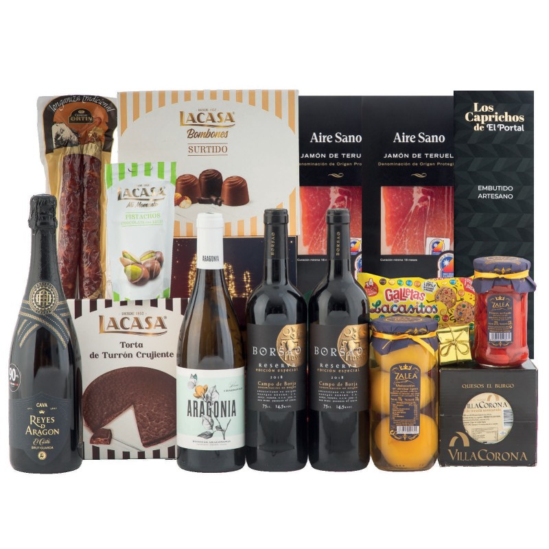 Lote de Navidad de productos Aragoneses 963 Lote de Navidad de productos Aragoneses 963