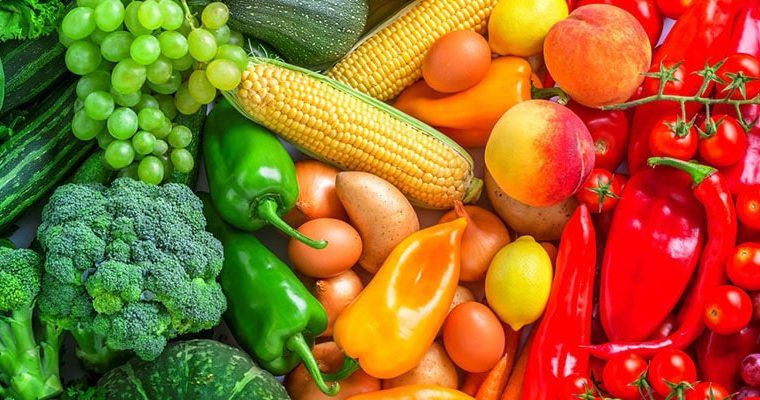 El significado de los colores de los alimentos