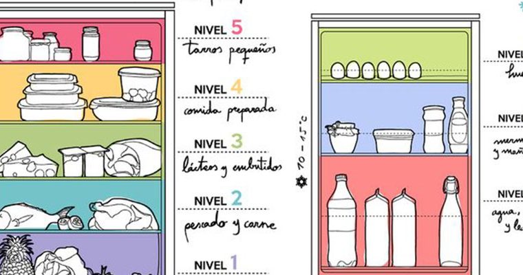 Consejos para organizar nuestra nevera