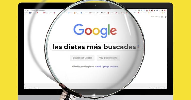 Las 5 dietas más buscadas en Google