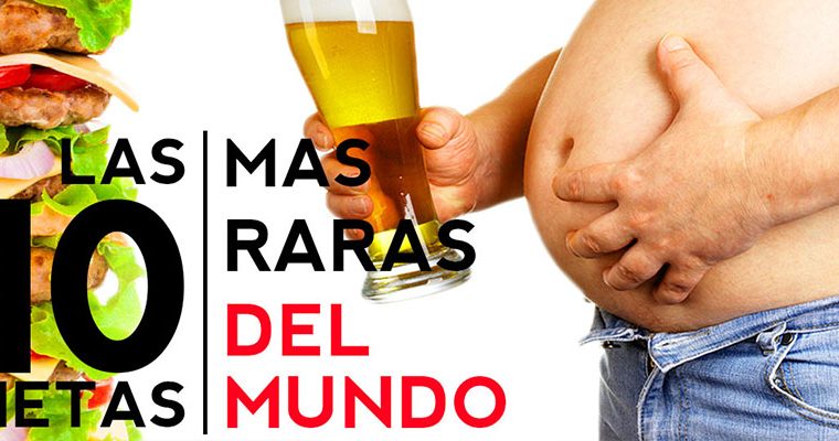 Las 10 dietas más raras del mundo