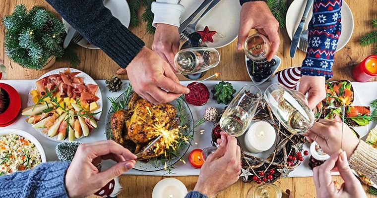 Los 5 mejores alimentos saludables para Navidad