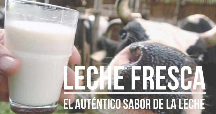 Leche fresca, el auténtico sabor de la leche