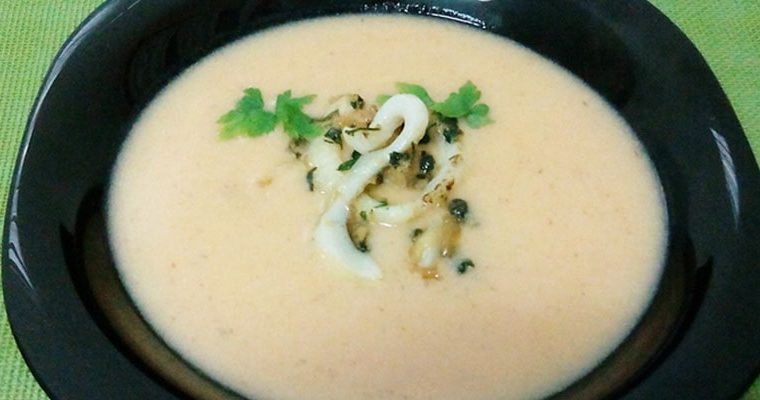 Crema de marisco