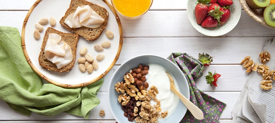 Los 5 alimentos más saludables para el desayuno