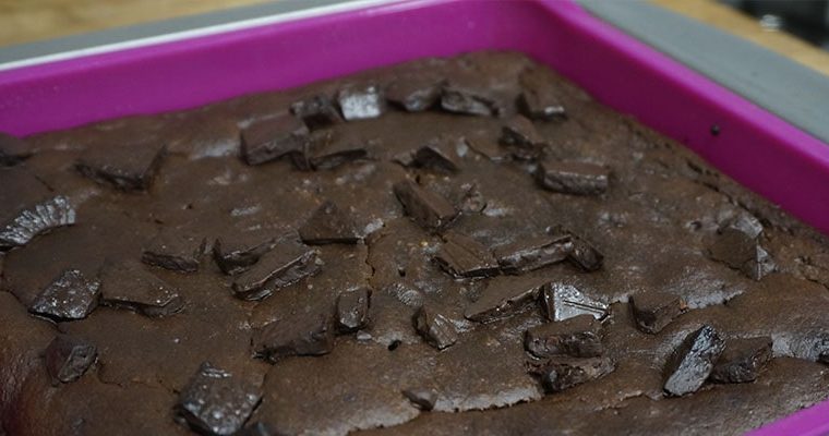 Brownie vegano