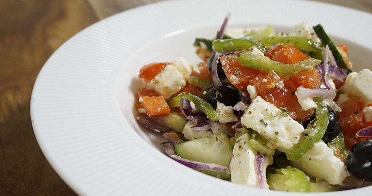 Ensalada griega – Receta original