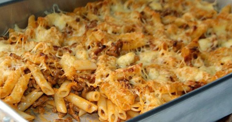 Macarrones al horno