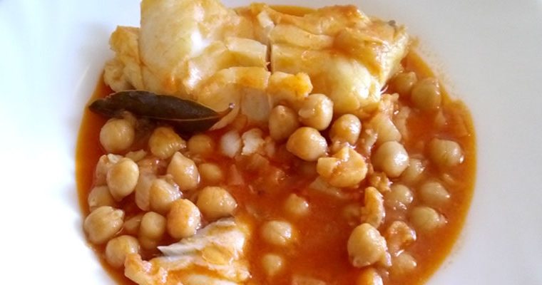 Bacalao con garbanzos