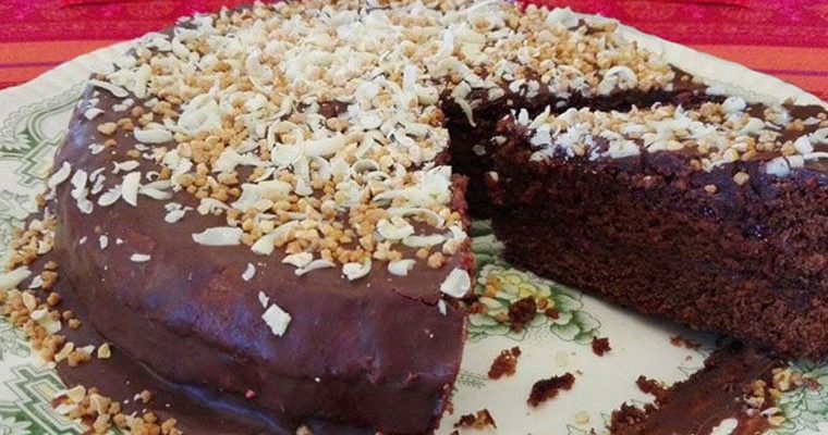  Pastel de chocolate casero
