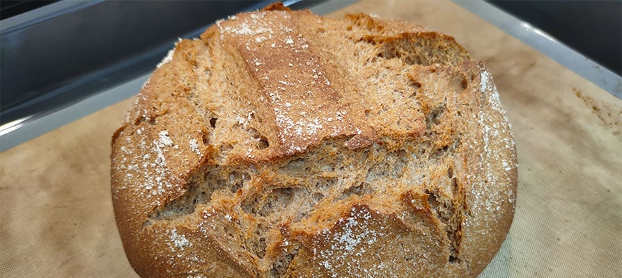 Hogaza de pan integral