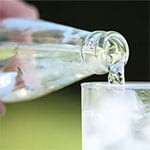 Aguas en Botellas de Cristal