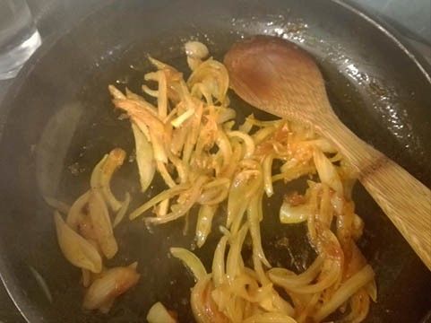 Sofrito de cebolla