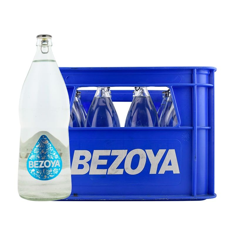 Agua mineral Bezoya en envase retornable